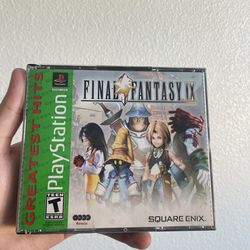 Final Fantasy 9 IX  PS1 W/ Manual - PlayStation 1