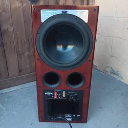 Monster THX Select Tower Bass Module 200 Powered Subwoofer - Tested