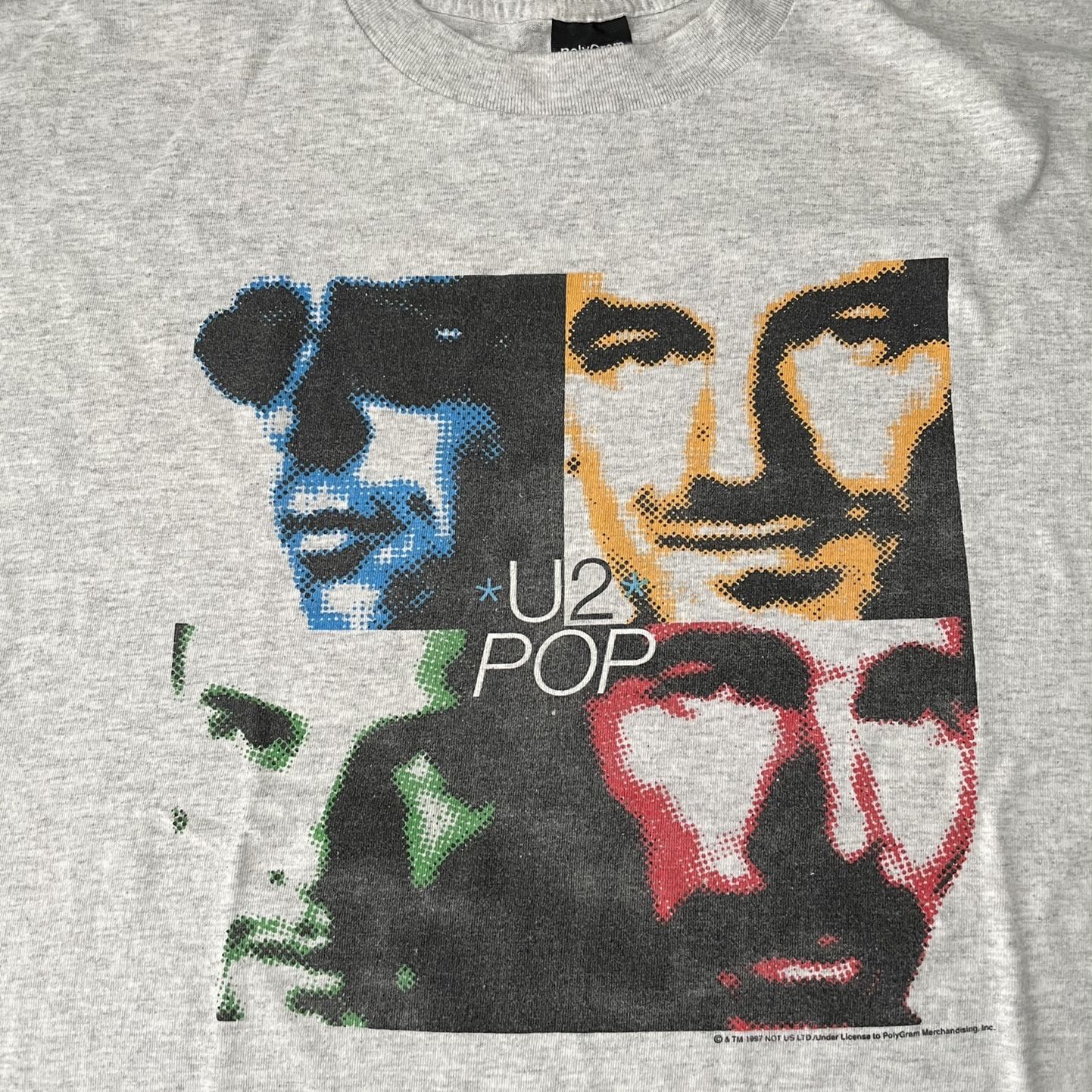 U2 Pop Concert T shirt XL