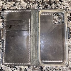 Iphone 12 Leather Case