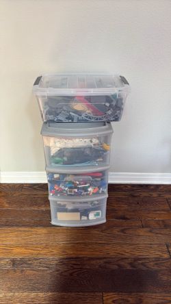 Big bin of legos