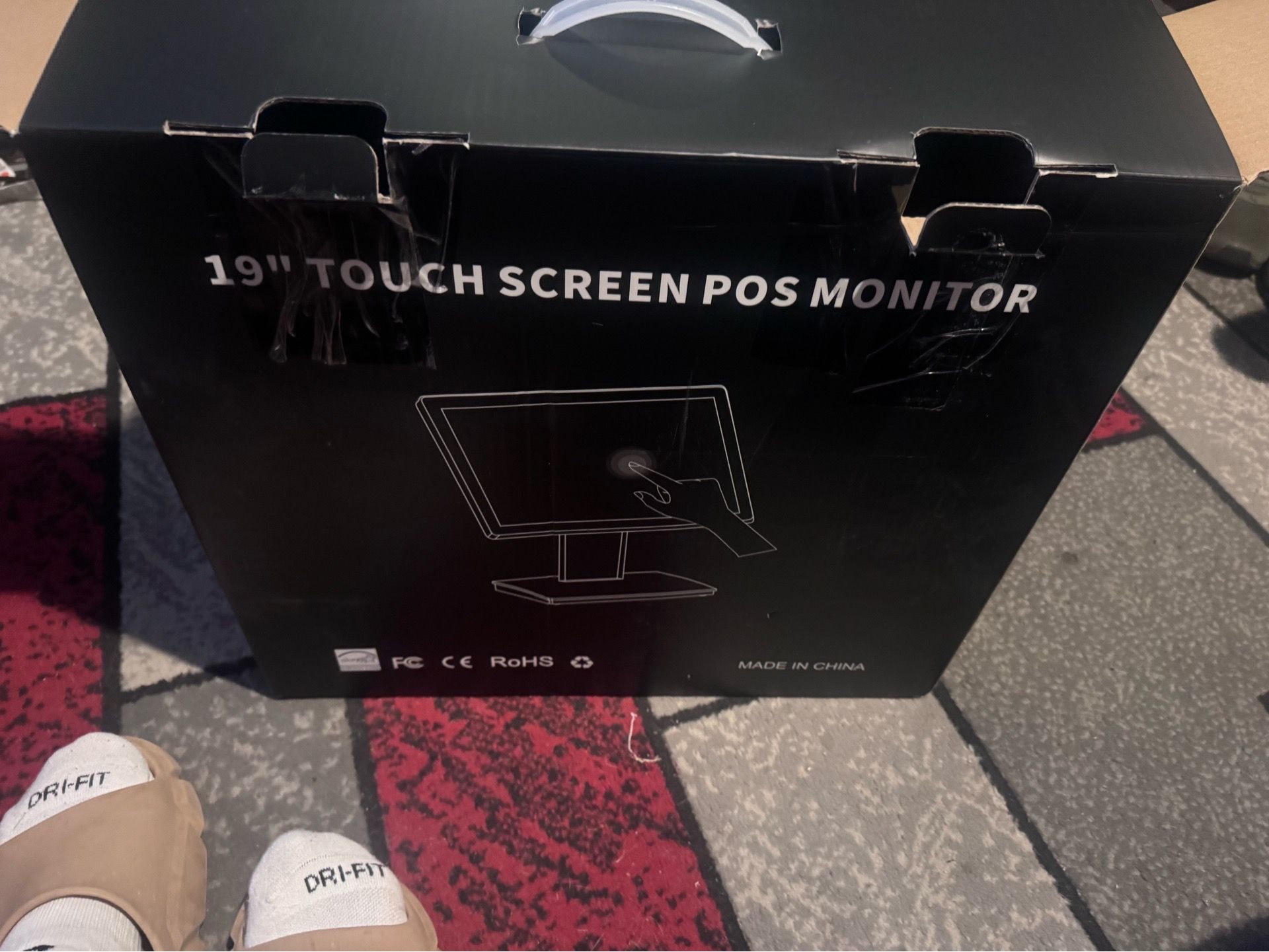 Newhail 19” pos touchscreen monitor