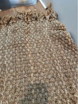 Natural Jute Area Rug – Neutral Boho/Farmhouse Style – $50 OBO