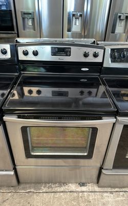 Amana Stainless Steel Electric Convection Range