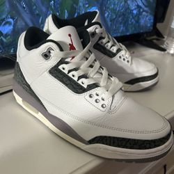jordan 3 retro grey cement size 8 