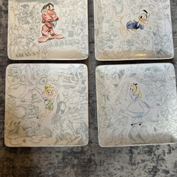 Disney Studio Collection Plates 