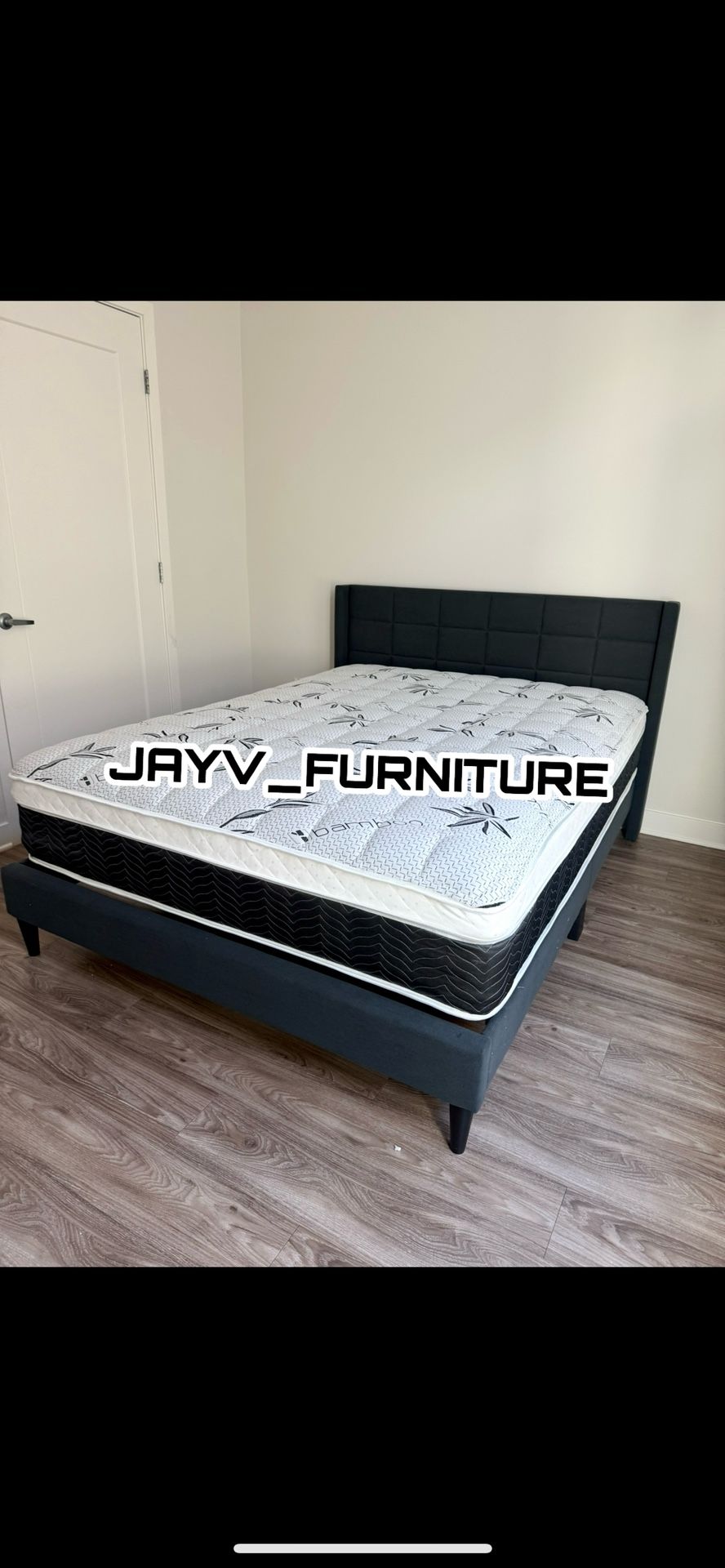 New Queen Bed Frame With Mattress