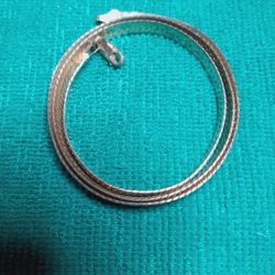 St.Silver Herringbone Necklace 20" 17.66 GR