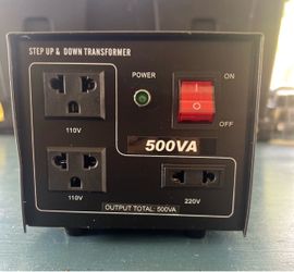 500VA Step Up / Step Down Voltage Transformer 110V to 220V – ST-500