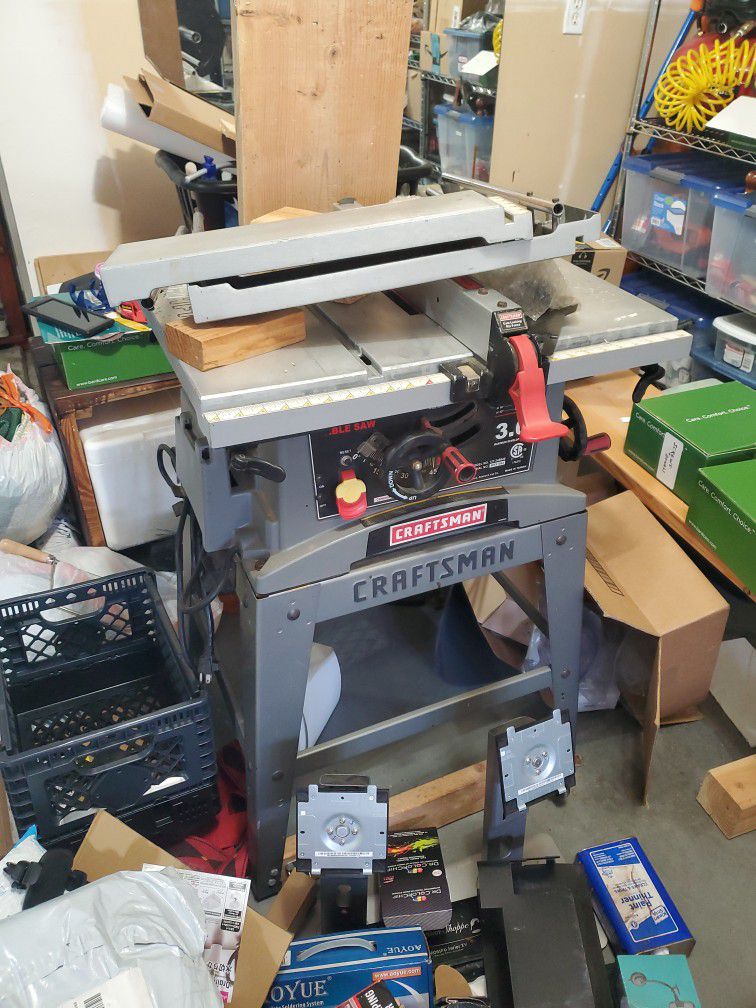 Craftsman 10 in Table Saw