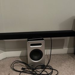 Vizio Soundbar & Subwoofer.  (negotiable)