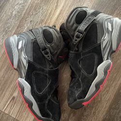 black cement jordan 8 sz9.5