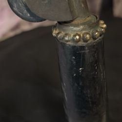 Antique Pair of Napoleon III style toad armchairs in silk arm chair