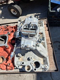 EDELBROCK ALUMINUM INTAKE FOR AMC!! 250$