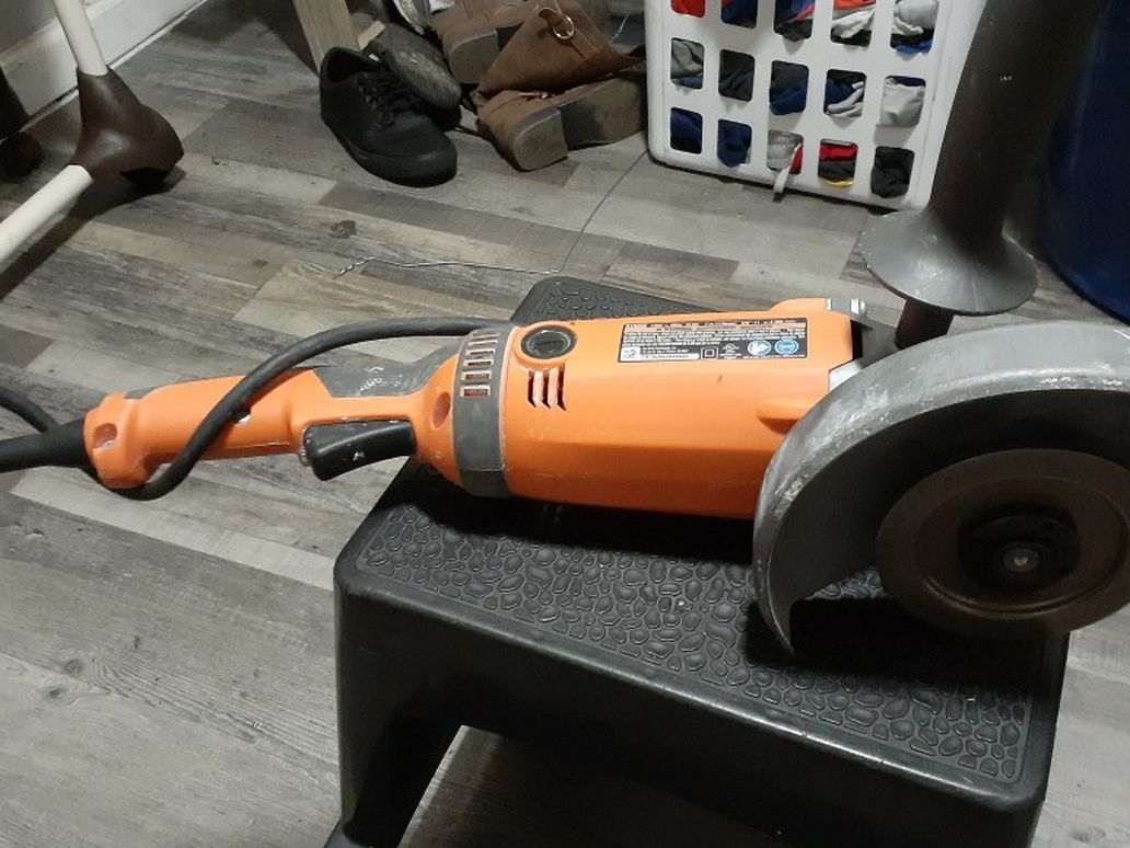 Grinder ridgid
