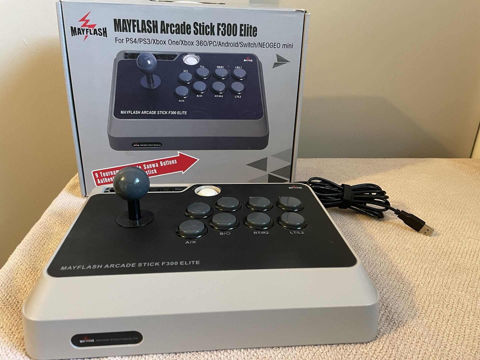 Mayflash Arcade Stick F300 Elite PlayStation/Xbox/Nintendo