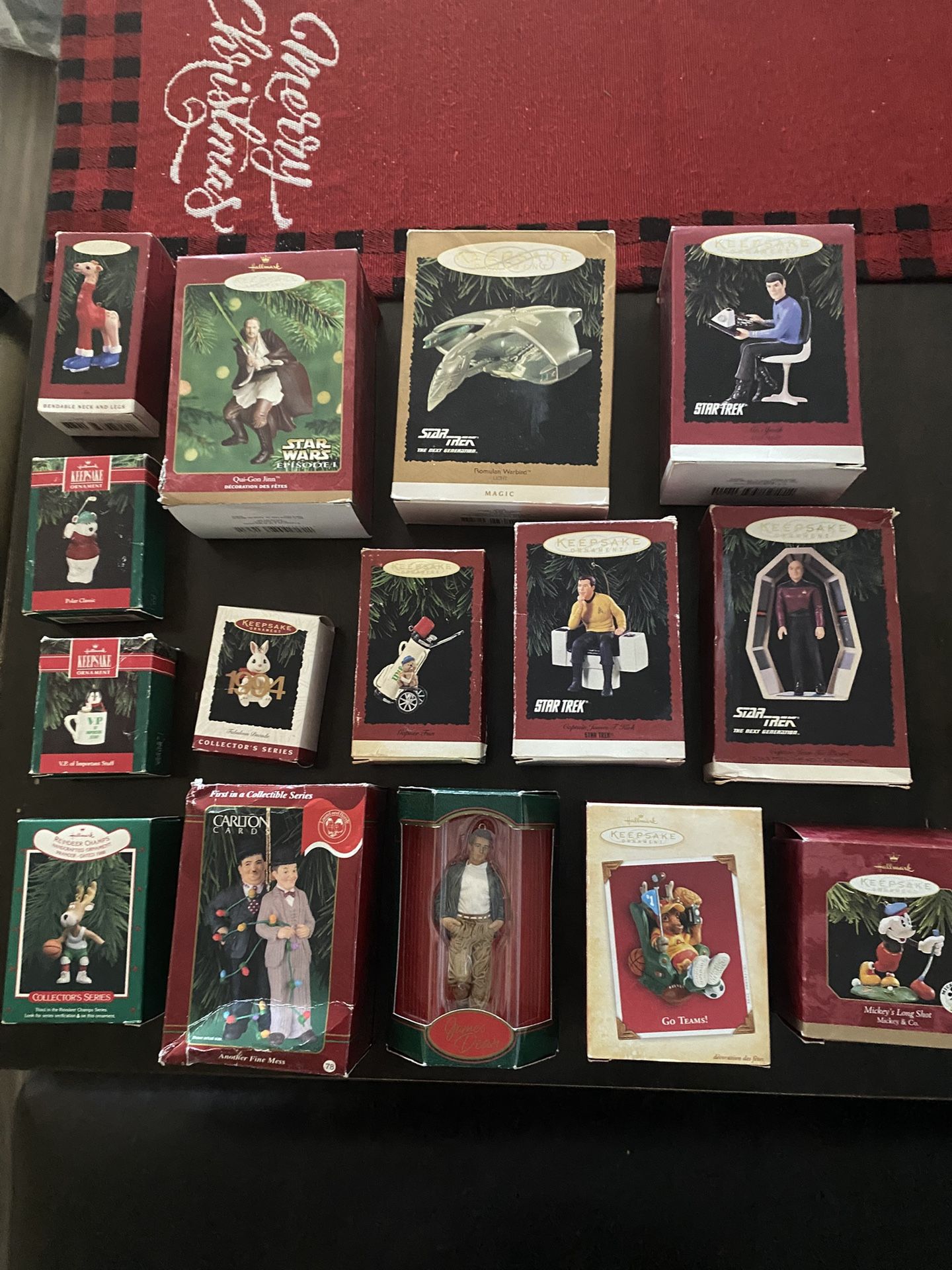 Hallmark Christmas Ornaments - Featuring Star Trek