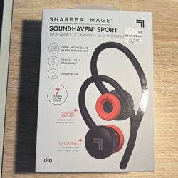 Earbuds - wireless , sharper image open ear design