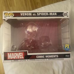 (Box Only) Funko Pop Spiderman Vs Venom Moment
