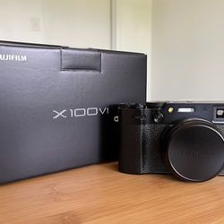 Fujifilm X100VI 40.2 MP Compact Digital Camera, Black, Boxed