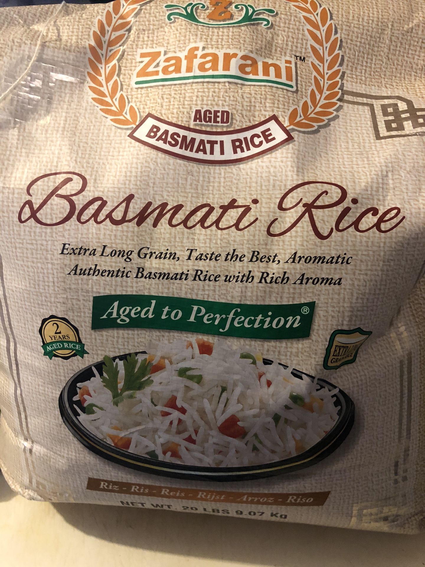 Zafarani Basmati Rice