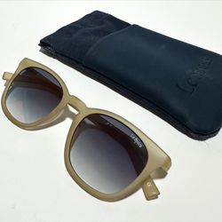 Le Specs FINE SPECIMEN Beige Sunglasses