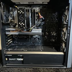 Gaming Pc With Keyboard And Mouse Along With Monitor 