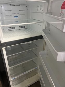 Frigidaire stainless steel top freezer refrigerator -free delivery