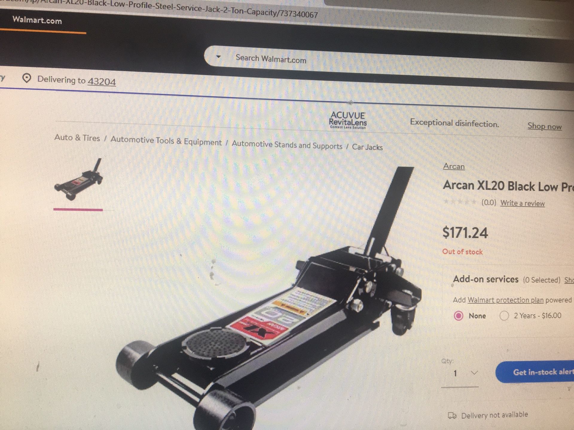 Brand new Arcan XL20 low profile 2 ton