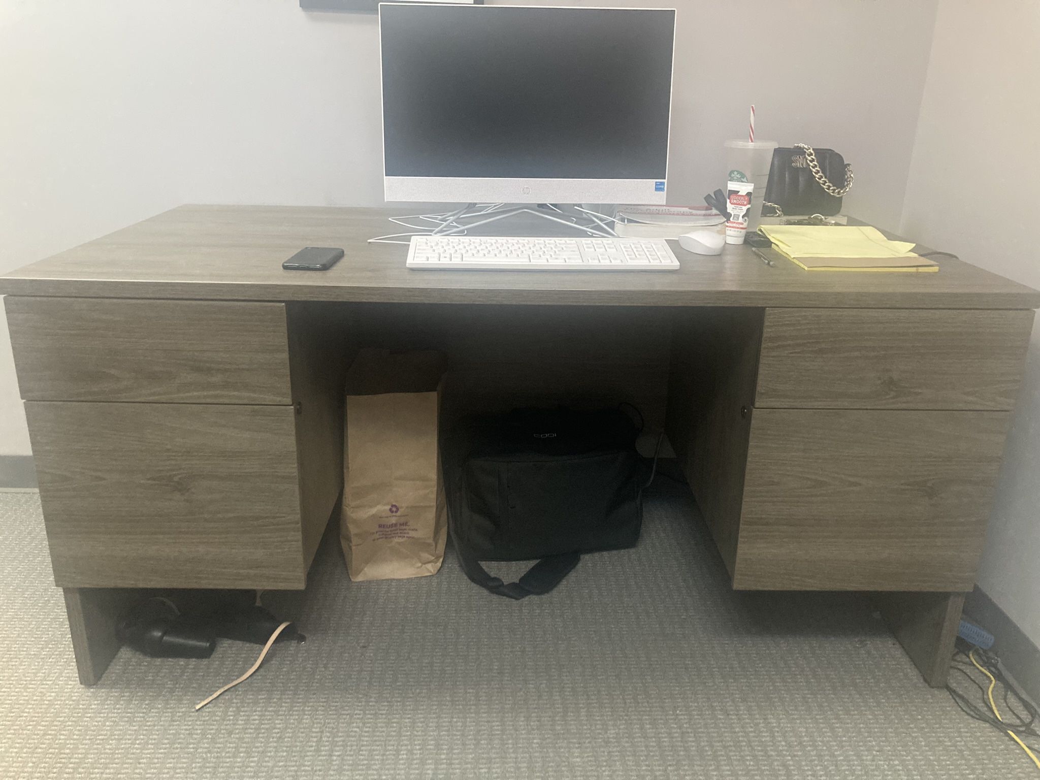 Junior Executive Desk 60" L x 30" W x 28½" H