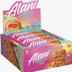 💪 Alani Nu Peanut Butter & Jelly Protein Bars - NEW & SEALED