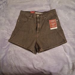 NEW LEVI STRAUSS SIGNATURE  WOMENS SHORTS SIZE 0/W25