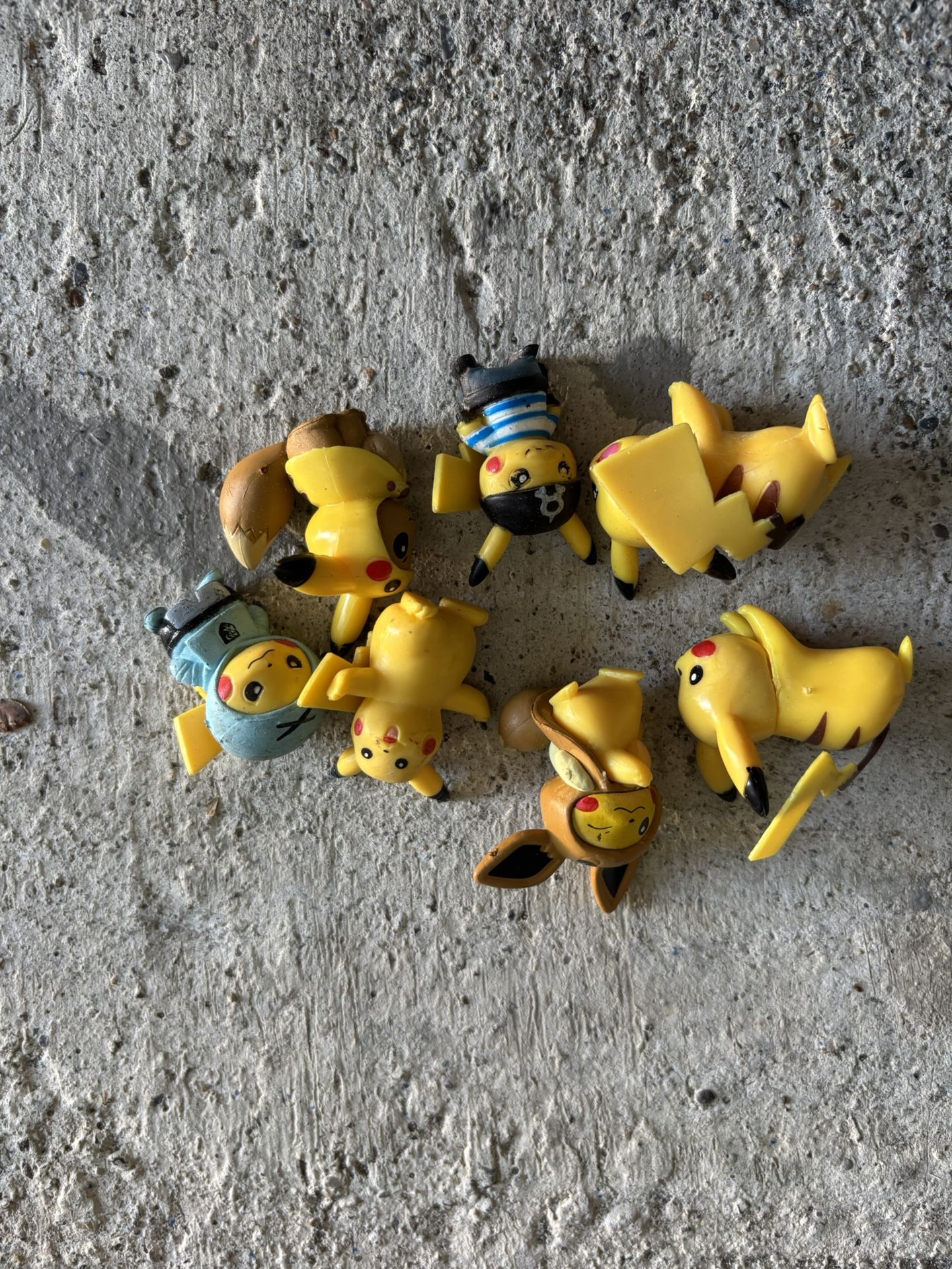 Pokemon Play Figures Lot Of 7