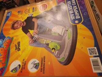 Kids Electric Blaster Bumper Cart