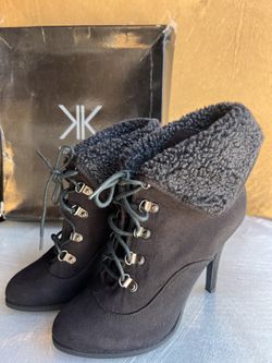 Kim Kardashian Collection high heels ankle boots