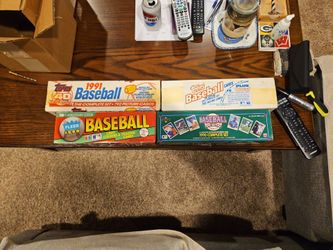 Baseball card sets (4)