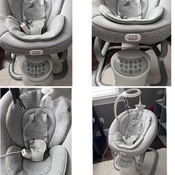 Graco Baby Swing Like New With Extra Parts