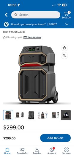 rockin, roller, X portable, indoor outdoor wireless speaker Monster rockin, roller, X portable, indoor outdoor wireless speaker