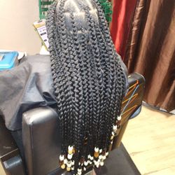 $100 BRAIDS HAIR PROVIDED