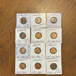 OLD COPPER LINCOLN PENNIES