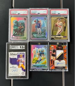 Downtown Case Hit Football Cards
