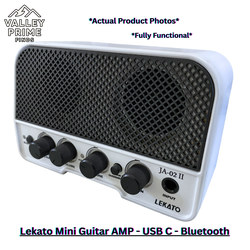 Lekato Mini Guitar Amp – Portable Practice Amplifier