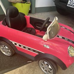 Stroller Cooper Mini Pink 
