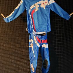 Fox youth Motocross Riding Pants And Jersey