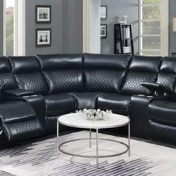 Black Sectional 
