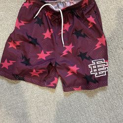 Erric Manuel Purple Bape Shorts