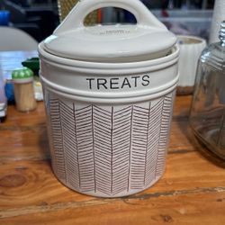 Dog Treats Jar