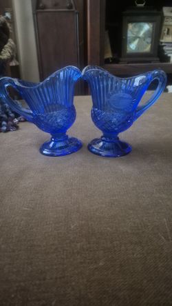Antique Fostoria pitcheror creamer