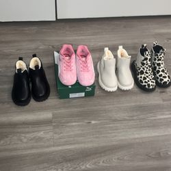 Girls 10C shoes + boots $20