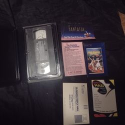 Fantasia Vhs Complete In Box 